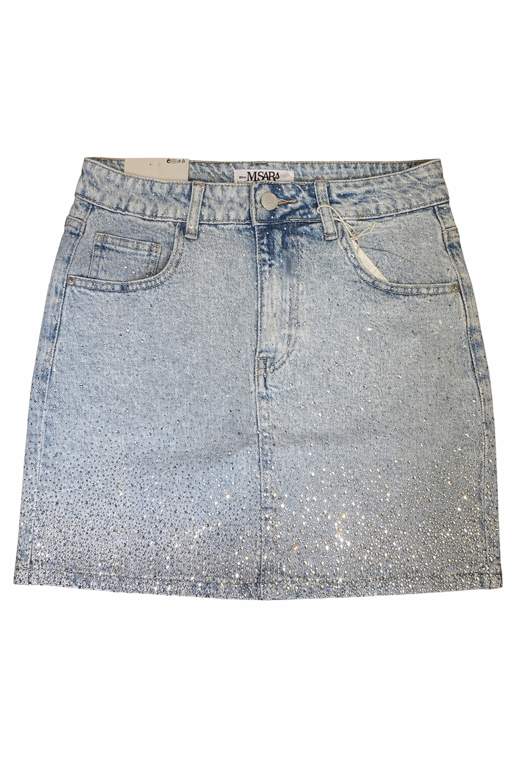 Diamond strasszköves farmerszoknya Lárka Fashion