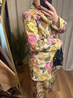 Garden blézer-nadrág szett Lárka Fashion