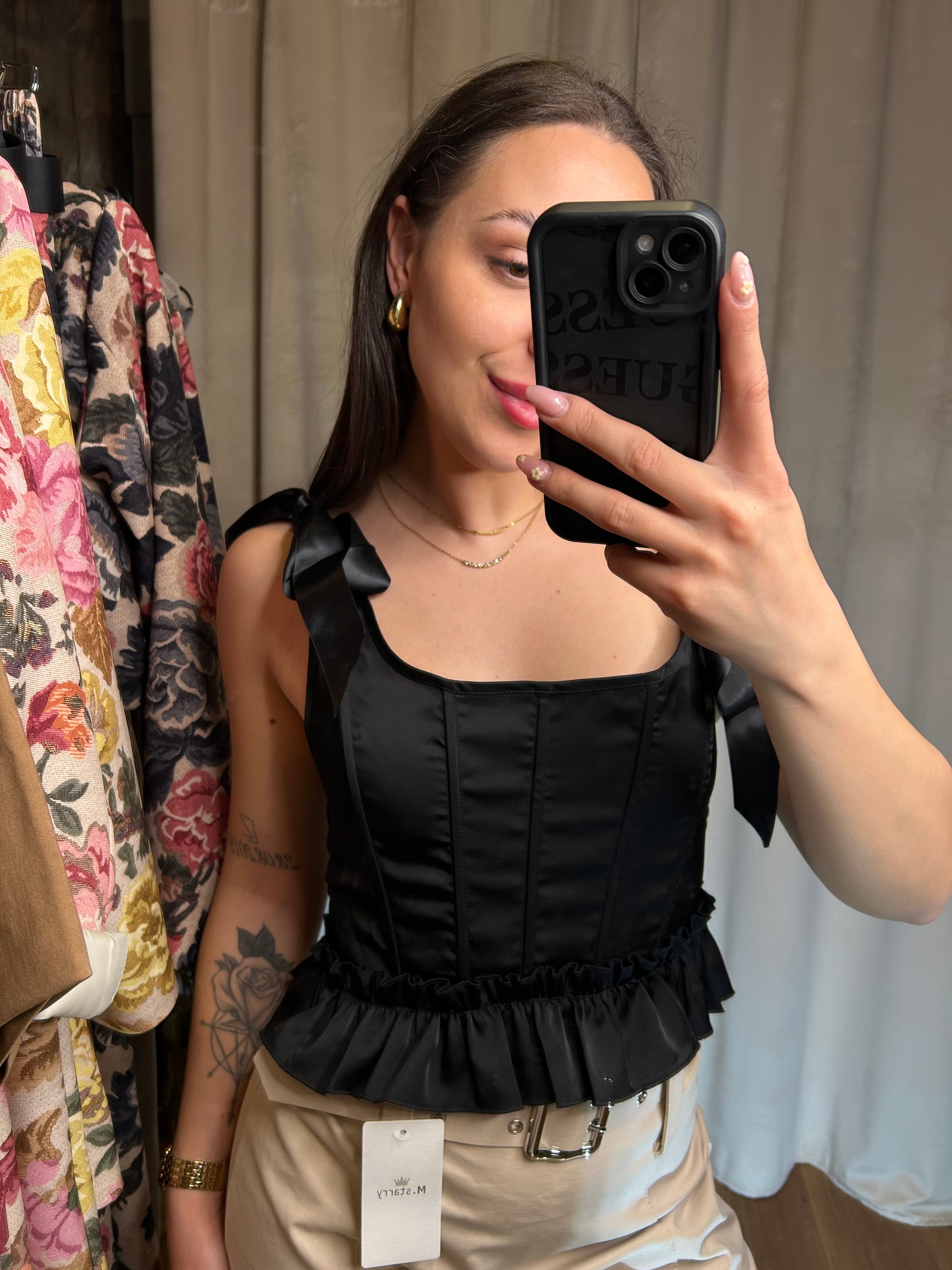Violett felső